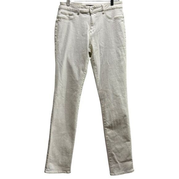 DL 1961 Midrise Curvy Straight white jeans size 29 - Picture 4 of 12